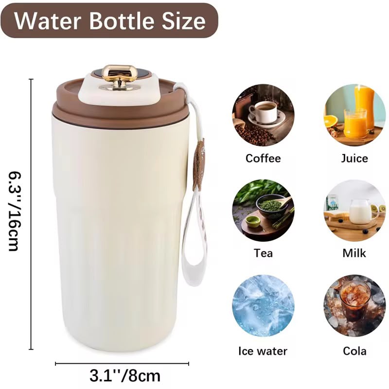 Intelligent LED Smart Temperature Tumbler 450ml - Image 3