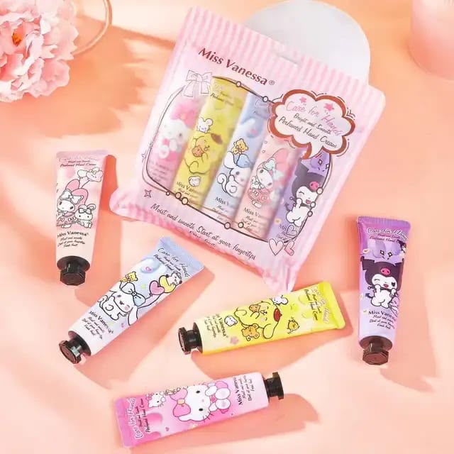 MISS VANESSA Bright And Smooth Perfumed Hand Cream 30g X 5 Pcs