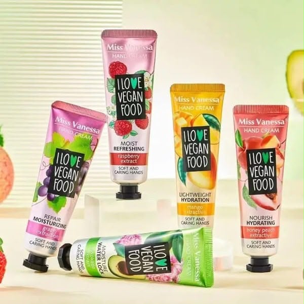 Miss Vanessa Fruit Colorful Soft Hand Cream 5pcs- 30g x 5 Pcs - Image 2