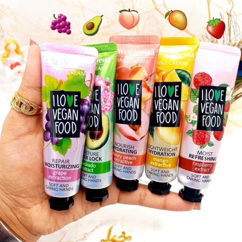 Miss Vanessa Fruit Colorful Soft Hand Cream 5pcs- 30g x 5 Pcs - Image 3