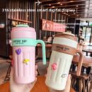 Stainless Steel Coffee Cup with Handle 650ml